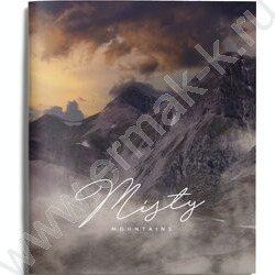 Тетрадь  48л А5+ линейка "Живописные горы" /мел. карт., спл. лак /4вида | Фото 4