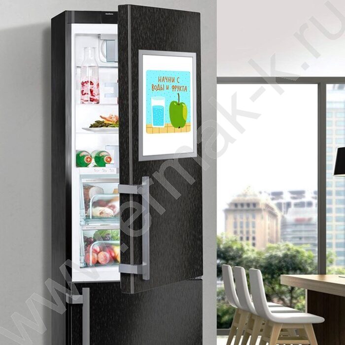 Рамка магнитная настенная А3 297*420мм /серая /комплект - 5шт | Фото 3