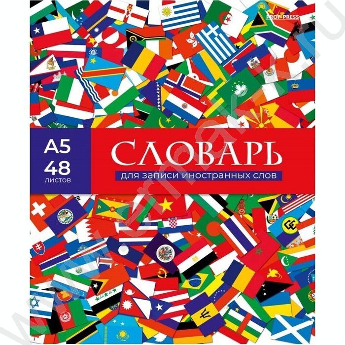 Словарик 48л А5 д/записей слов спецлиновка "Иностранная тематика" 4вида | Фото 3