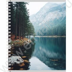 Тетрадь  48л клетка/спираль "Виды природы-6" ассорти | Фото 2