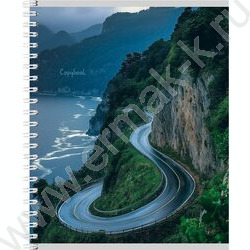 Тетрадь  48л клетка/спираль "Виды природы-6" ассорти | Фото 3