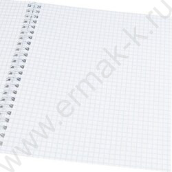 Тетрадь  80л клетка/спираль/двойная обложка "Чёрно-белый мегаполис" | Фото 6