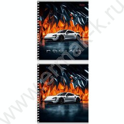 Тетрадь  96л клетка/спираль "Премиальные машины" ассорти | Фото 2