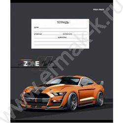 Тетрадь  12л клетка "Кутая тачка" 5видов | Фото 3