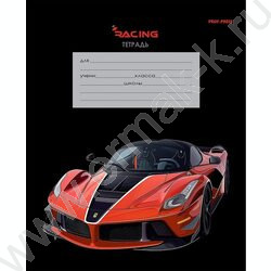 Тетрадь  12л линейка "Красная машина" 5видов | Фото 5