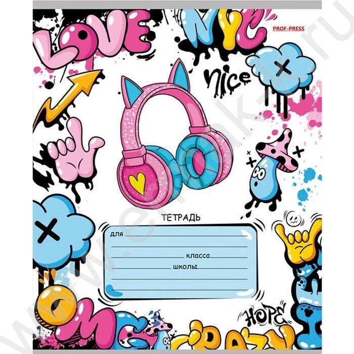 Тетрадь  12л линейка "Современные дизайны-1" 5видов | Фото 2