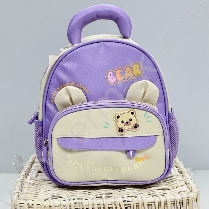 Рюкзак 30*25*12см. /сиреневый | Фото 4