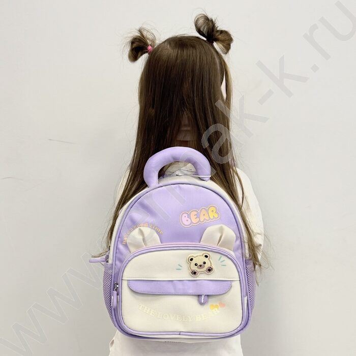 Рюкзак 30*25*12см. /сиреневый | Фото 5