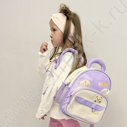 Рюкзак 30*25*12см. /сиреневый | Фото 6