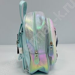 Рюкзак 24*10*21см. /ткань EVA /панда, голубой NEW | Фото 2