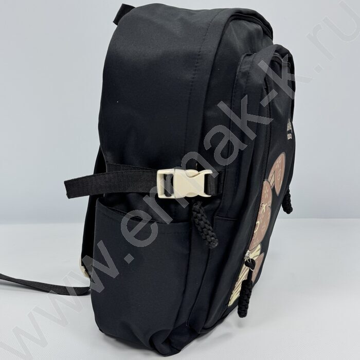 Рюкзак "Заяц" 42*30*13см. /черный | Фото 2