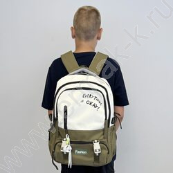 Рюкзак 44*31*14см. /ассорти, 3цвета | Фото 8