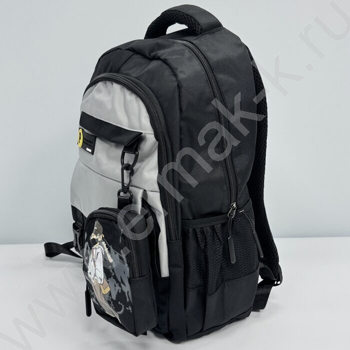 Ранец с кошельком 46*31*17см. /черный | Фото 2