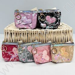 Кошелек 12*9*4см. PVC /ассорти, mix 6 цветов NEW | Фото 2