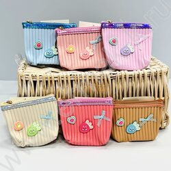 Кошелек 12*9*4см. PVC /ассорти, mix 6 цветов NEW | Фото 4