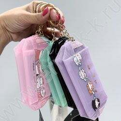 Кошелек 10*6*4см. PVC /ассорти, mix 6 цветов NEW | Фото 4