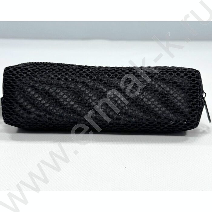 Пенал-косметичка /сетка /20*4*6см. /черный, полиэстер | Фото 1