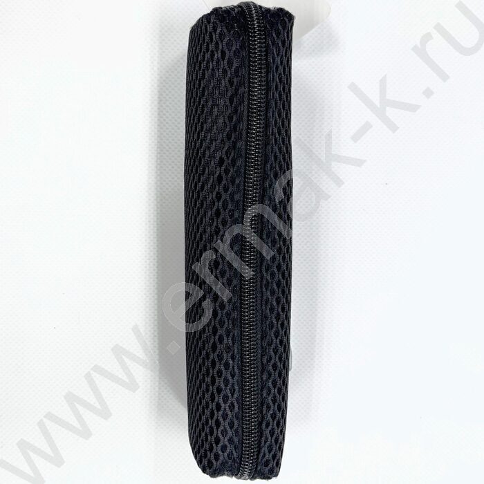 Пенал-косметичка /сетка /20*4*6см. /черный, полиэстер | Фото 2