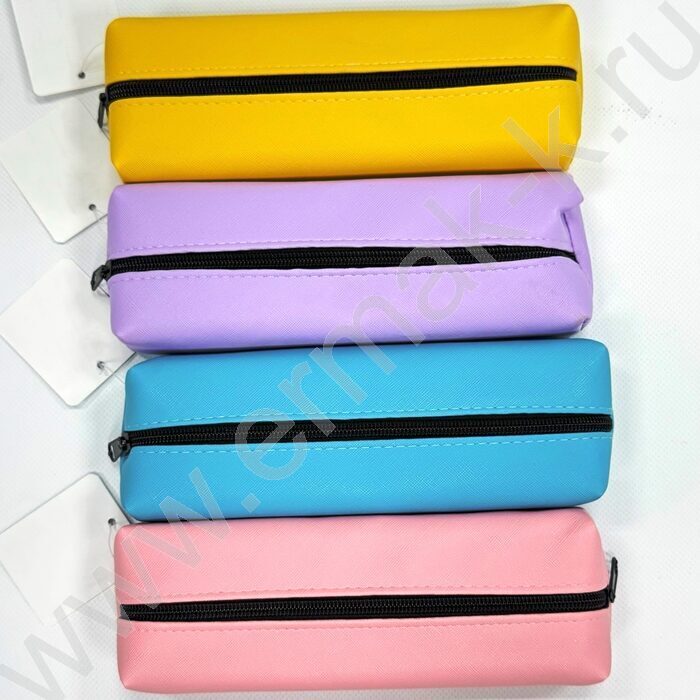 Пенал-косметичка "Pastel" /22*8*4см. /ассорти, полиэстер | Фото 2
