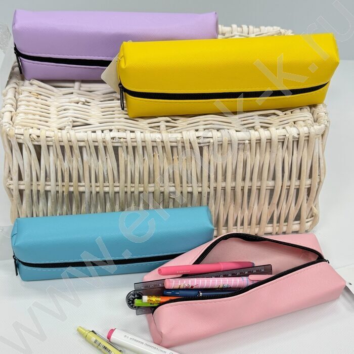 Пенал-косметичка "Pastel" /22*8*4см. /ассорти, полиэстер | Фото 5