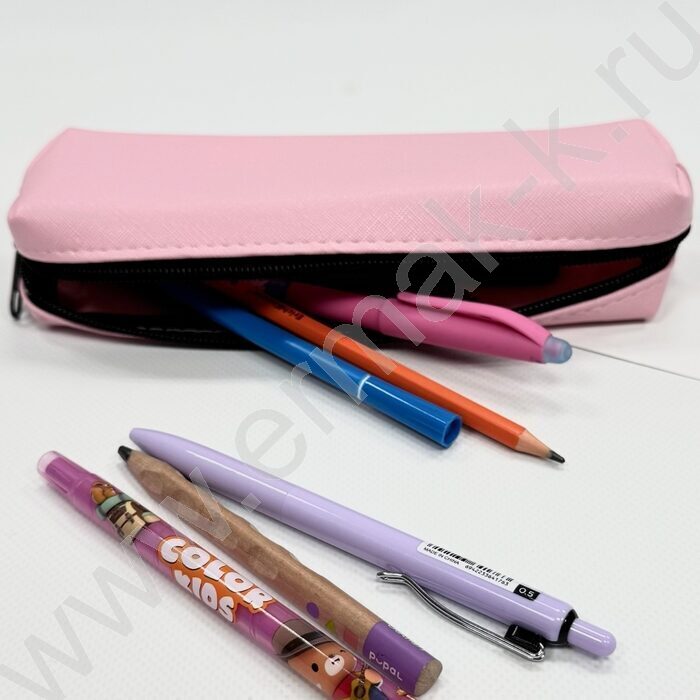 Пенал-косметичка "Pastel" /20*3*6см. /ассорти, полиэстер | Фото 3