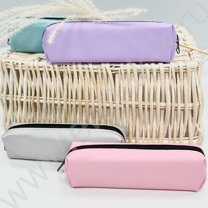 Пенал-косметичка "Pastel" /20*3*6см. /ассорти, полиэстер | Фото 4