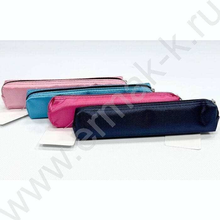 Пенал-косметичка "Vivid metallic" /20*3*6см. /ассорти, полиэстер | Фото 1