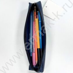 Пенал-косметичка "Vivid metallic" /20*3*6см. /ассорти, полиэстер NEW | Фото 4