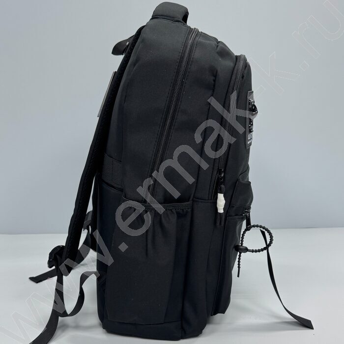 Ранец  с медведем  46*32*14см.  /черный, полиэстр | Фото 2