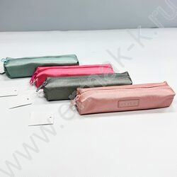 Пенал-косметичка "Style Metallic" 20*5*3,5см. /ассорти, полиэстер NEW | Фото 1