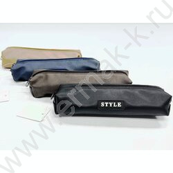 Пенал-косметичка "Style Casual" 20*5*3,5см. /ассорти, полиэстер NEW | Фото 1