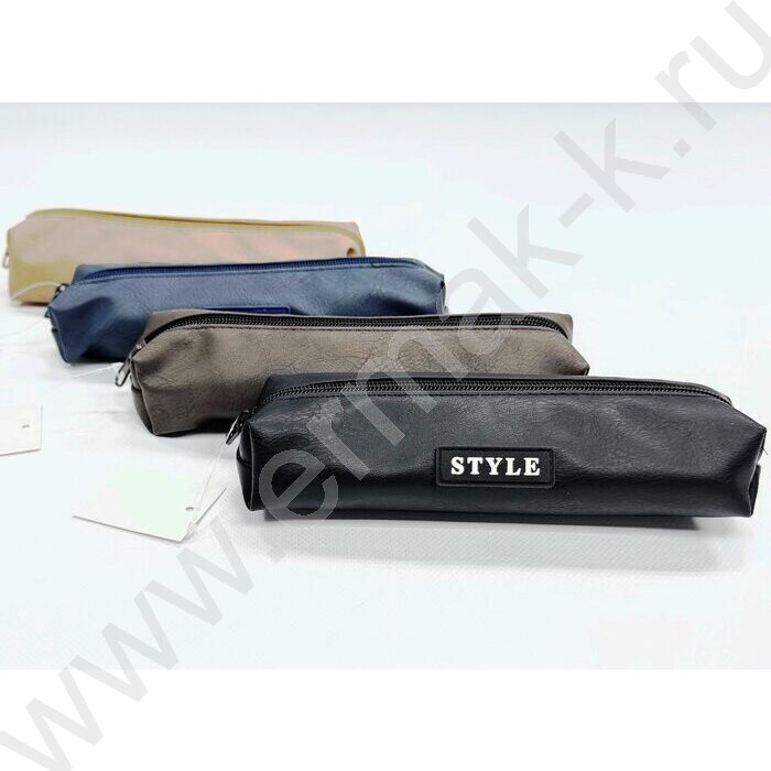 Пенал-косметичка "Style Casual" 20*5*3,5см. /ассорти, полиэстер | Фото 1