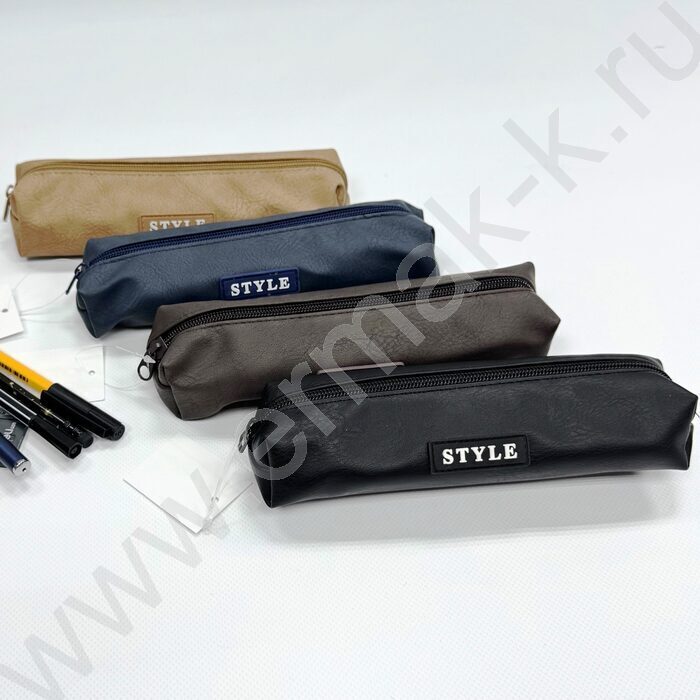 Пенал-косметичка "Style Casual" 20*5*3,5см. /ассорти, полиэстер | Фото 3