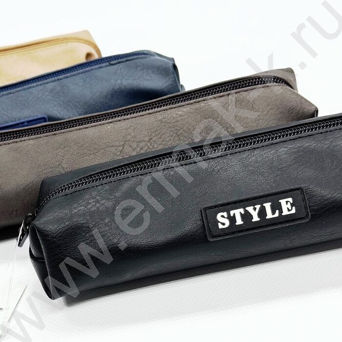 Пенал-косметичка "Style Casual" 20*5*3,5см. /ассорти, полиэстер | Фото 4