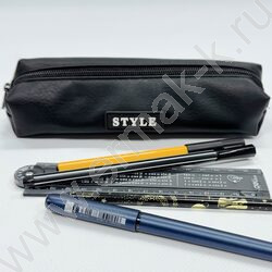 Пенал-косметичка "Style Casual" 20*5*3,5см. /ассорти, полиэстер NEW | Фото 7