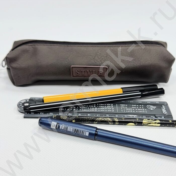 Пенал-косметичка "Style Casual" 20*5*3,5см. /ассорти, полиэстер | Фото 8