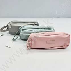 Пенал-косметичка "Style Metallic" 20*7*6см. металлик., /ассорти, полиэстер NEW | Фото 1