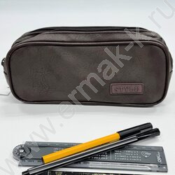 Пенал-косметичка "Style Casual" 21*9,5*6см. /ассорти, полиэстер NEW | Фото 5