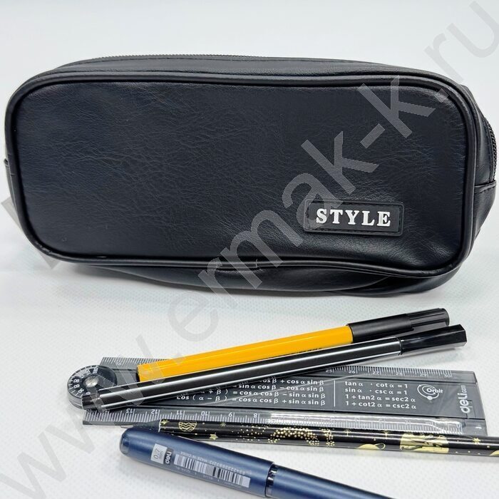 Пенал-косметичка "Style Casual" 21*9,5*6см. /ассорти, полиэстер | Фото 7