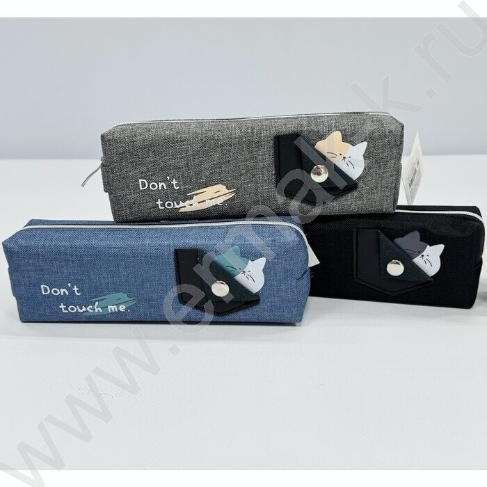 Пенал-косметичка "Cat" 20*6*4,5см. /ассорти, полиэстер | Фото 1