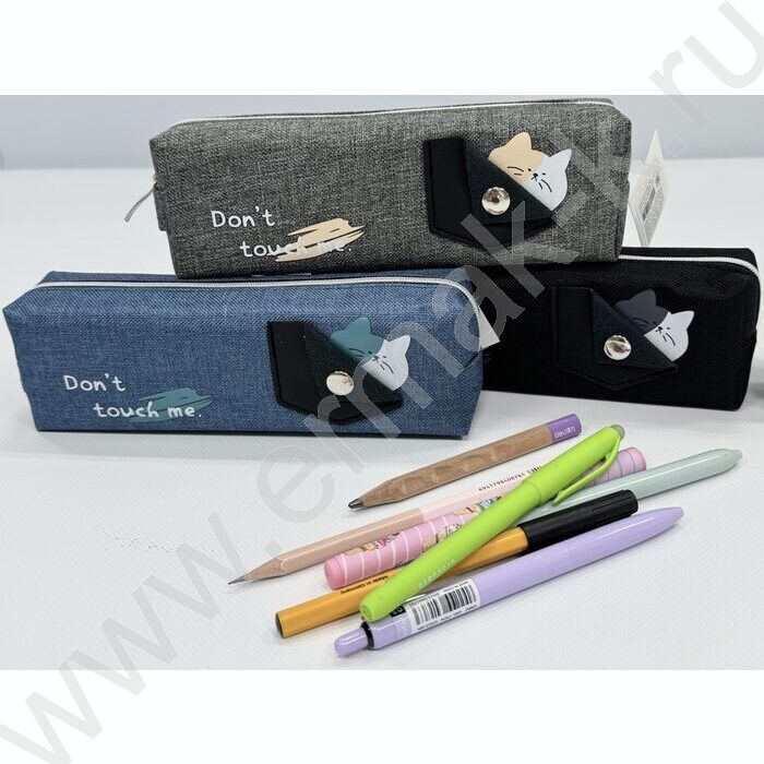 Пенал-косметичка "Cat" 20*6*4,5см. /ассорти, полиэстер | Фото 2