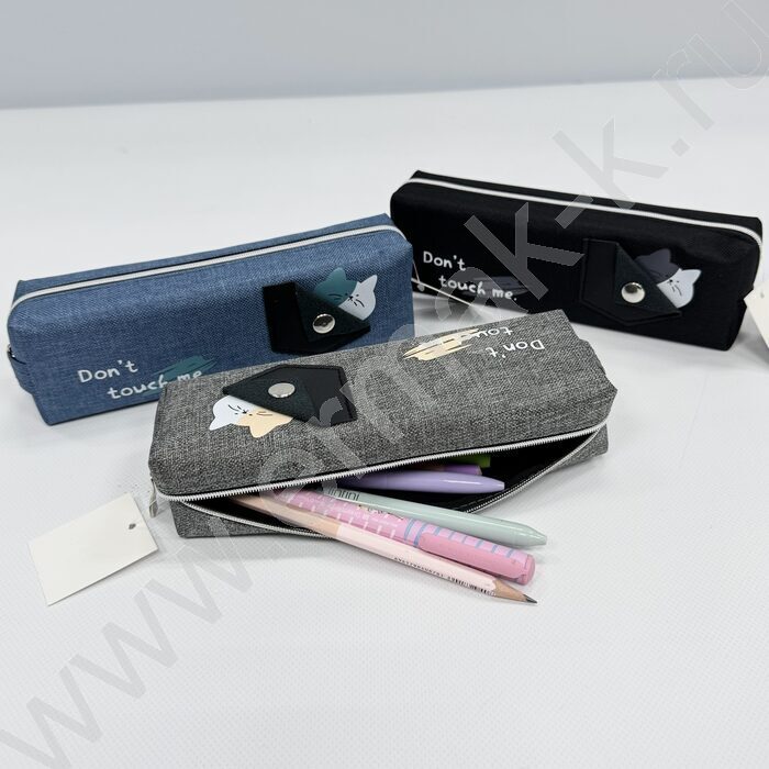 Пенал-косметичка "Cat" 20*6*4,5см. /ассорти, полиэстер | Фото 3