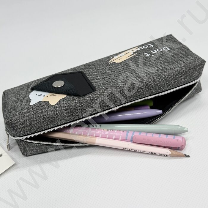 Пенал-косметичка "Cat" 20*6*4,5см. /ассорти, полиэстер | Фото 7