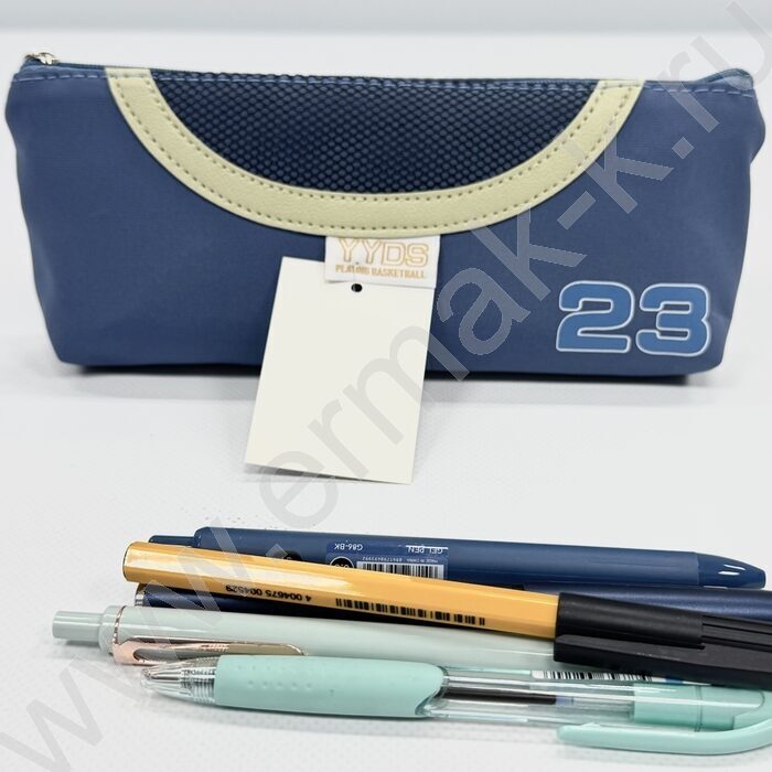 Пенал-косметичка "Basketball" 20*8*4см. /карман-сетка /ассорти, полиэстер | Фото 5