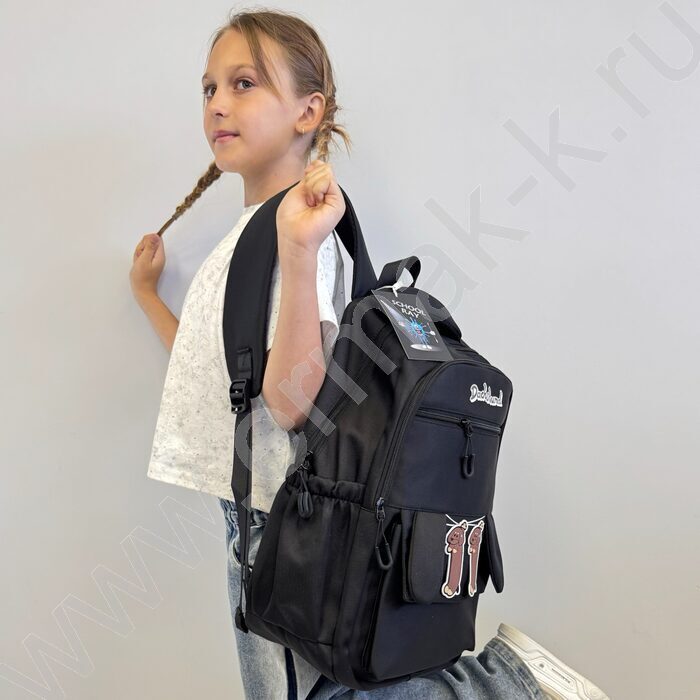 Рюкзак "Таксы" 48*30*20см. /черный | Фото 6