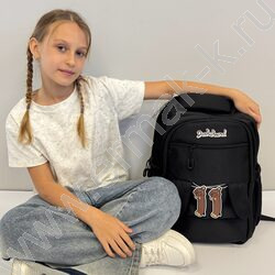 Рюкзак "Таксы" 48*30*20см. /черный | Фото 7