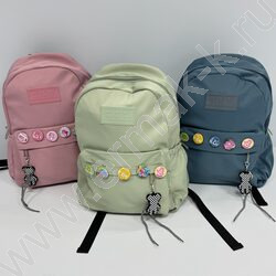 Рюкзак с брелоком 40*29*15 /ассорти | Фото 1