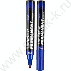 Маркер перм. /синий/ 1,5мм круг Everyu | Фото 1