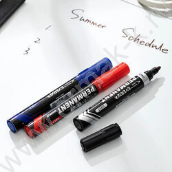 Маркер перм. /синий/ 1,5мм круг Everyu | Фото 3