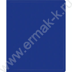 Папка 2 кольца 30мм  синяя /пластик 0,5мм | Фото 1